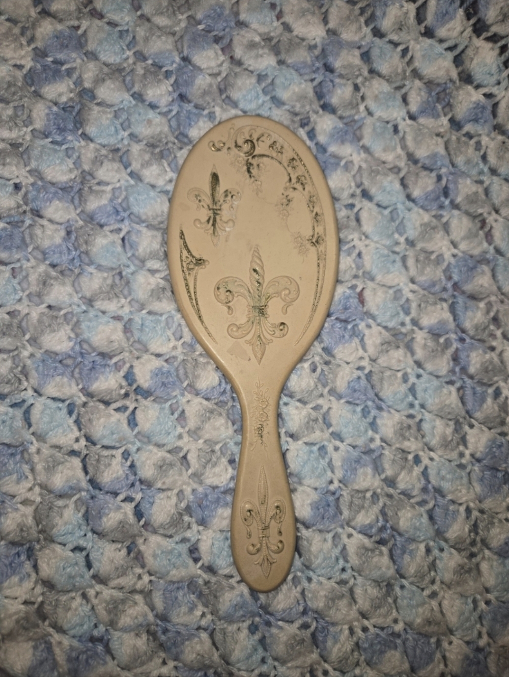 Antique/Vintage Irnate Hand Mirror